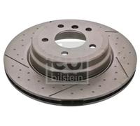Ferdinand Bilstein Rear Vented Brake Discs 2x for BMW 330D N57D30A (05-13) 323.8mm Set