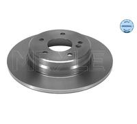 2x Brake disc Rear Axle solid 015 523 0022 MEYLE for MERCEDES-BENZ C-CLASS CLK