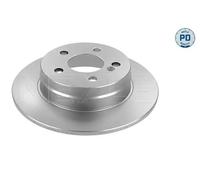 2x Brake disc Rear Axle solid 015 523 0031/PD MEYLE for MERCEDES-BENZ C-CLASS