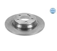 2x Brake disc Rear Axle solid 015 523 0036 MEYLE for MERCEDES-BENZ S-CLASS