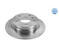 2x Brake disc Rear Axle solid 015 523 2091 MEYLE for MERCEDES-BENZ A-CLASS VANEO