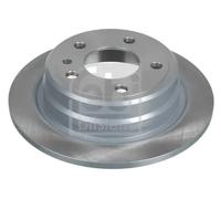 2x Brake Discs Pair Solid fits BMW 525 E28 2.5 Rear 81 to 87 284mm Set Febi New