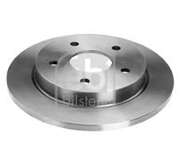 febi bilstein 05654 Brake Disc Set (2 Brake Disc) rear, full, No. of Holes 5