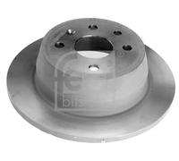 2x Brake disc Rear Axle solid 06260 FEBI BILSTEIN for OPEL VECTRA A
