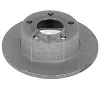 Pair of Rear Brake Disc Fits Audi 100 44 200 43 quattro 85 Febi 09076