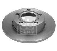 febi bilstein 09077 Brake Disc Set (2 Brake Disc) rear, full, No. of Holes 5