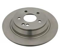 2x Brake disc Rear Axle solid 10 92 4077 SWAG for MERCEDES-BENZ VITO / MIXTO Van