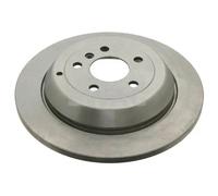 2x Brake disc Rear Axle solid 10 92 4747 SWAG for MERCEDES-BENZ R-CLASS M-CLASS