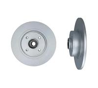 2x Brake disc Rear Axle solid 1031136 KAMOKA for RENAULT MEGANE II Sport Tourer