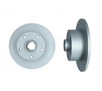 2x Brake disc Rear Axle solid 1031660 KAMOKA for AUDI A4 B5 A4 B5 Avant