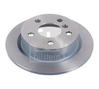 2x Brake disc Rear Axle solid 104103 FEBI BILSTEIN for MINI MINI