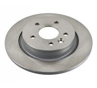 2x Brake disc Rear Axle solid 105714 FEBI BILSTEIN for VOLVO V40 Cross Country
