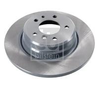 2x Brake disc Rear Axle solid 10755 FEBI BILSTEIN for BMW 8