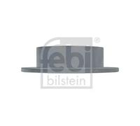 2x Brake disc Rear Axle solid 108457 FEBI BILSTEIN for KIA SOUL I