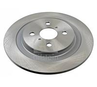 2x Brake disc Rear Axle solid 108462 FEBI BILSTEIN for TOYOTA DAIHATSU