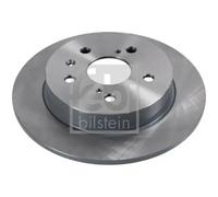 2x Brake disc Rear Axle solid 108495 FEBI BILSTEIN for SUZUKI FIAT