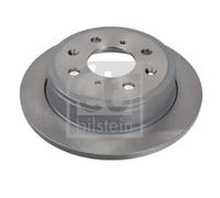 2x Brake disc Rear Axle solid 108586 FEBI BILSTEIN for HONDA CIVIC MK IV Saloon