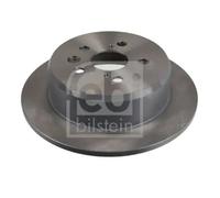 2x Brake disc Rear Axle solid 108639 FEBI BILSTEIN for TOYOTA CELICA Coupe