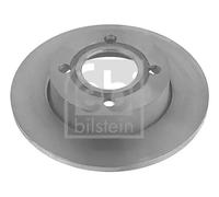 2x Brake disc Rear Axle solid 11395 FEBI BILSTEIN for AUDI 100 C3 Saloon