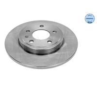 2x Brake disc Rear Axle solid 115 523 0031 MEYLE for AUDI SEAT
