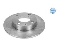 2x Brake disc Rear Axle solid 115 523 1042 MEYLE for VW SEAT