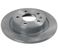 2x Brake disc Rear Axle solid 171484 FEBI BILSTEIN for OPEL