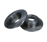 2x New Brake Disc for AUDI:90 B2,90 B3,COUPE B2,COUPE B3,80 B4 Avant 443615601