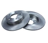 2x Brake disc Rear Axle solid 19-0955 MAXGEAR for NISSAN ALMERA TINO PRIMERA