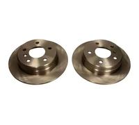 2x Brake disc Rear Axle solid 19-1221 MAXGEAR for MERCEDES-BENZ A-CLASS VANEO