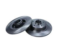 2x Brake disc Rear Axle solid 19-1276 MAXGEAR for RENAULT LAGUNA II