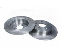 2x Brake disc Rear Axle solid 19-2017 MAXGEAR for SAAB OPEL CHEVROLET