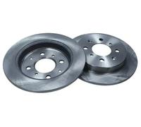 2x Brake disc Rear Axle solid 19-2228 MAXGEAR for HONDA JAZZ III JAZZ IV