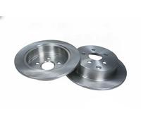 2x Brake disc Rear Axle solid 19-2266 MAXGEAR for TOYOTA CELICA Coupe