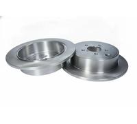 2x Brake disc Rear Axle solid 19-2271 MAXGEAR for SUBARU TOYOTA