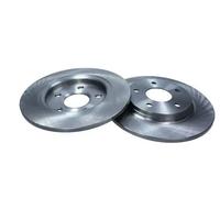2x Brake disc Rear Axle solid 19-2275 MAXGEAR for DODGE FIAT CHRYSLER OPEL