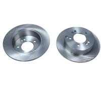 2x Brake disc Rear Axle solid 19-2293 MAXGEAR for KIA CARENS III MPV