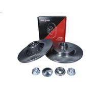 2x Brake disc Rear Axle solid 19-3228 MAXGEAR for RENAULT KANGOO Express