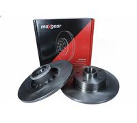 2x Brake disc Rear Axle solid 19-3230 MAXGEAR for RENAULT OPEL FIAT NISSAN
