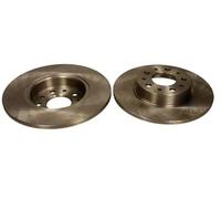 2x Brake disc Rear Axle solid 19-3554 MAXGEAR for FIAT 500L TIPO Saloon