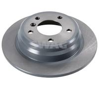 2x Brake disc Rear Axle solid 20 91 2325 SWAG for BMW 5