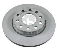 2x Brake disc Rear Axle solid 22052 FEBI BILSTEIN for AUDI SEAT
