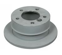 2x Brake disc Rear Axle solid 22860 FEBI BILSTEIN for MERCEDES-BENZ