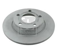 2x Brake disc Rear Axle solid 22906 FEBI BILSTEIN for AUDI A6 C5 A6 C5 Avant