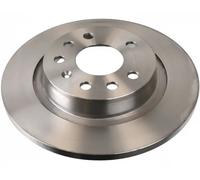 2x Brake disc Rear Axle solid 23562 FEBI BILSTEIN for SAAB FIAT OPEL CADILLAC