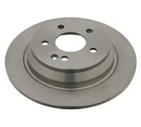 2x Brake disc Rear Axle solid 24077 FEBI BILSTEIN for MERCEDES-BENZ VITO Bus