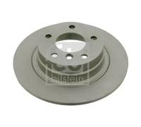 2x Brake disc Rear Axle solid 24482 FEBI BILSTEIN for BMW 3 1 3 Coupe