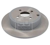 2x Brake disc Rear Axle solid 26063 FEBI BILSTEIN for TOYOTA COROLLA