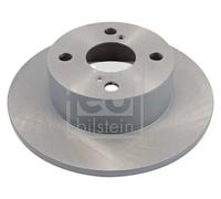 2x Brake disc Rear Axle solid 26071 FEBI BILSTEIN for TOYOTA COROLLA Compact