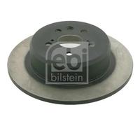2x Brake disc Rear Axle solid 27239 FEBI BILSTEIN for TOYOTA AVENSIS