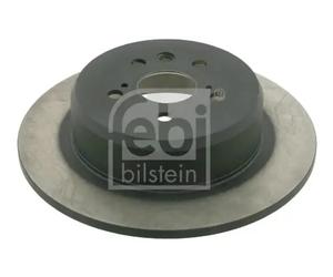 2x Brake disc Rear Axle solid 27239 FEBI BILSTEIN for TOYOTA AVENSIS